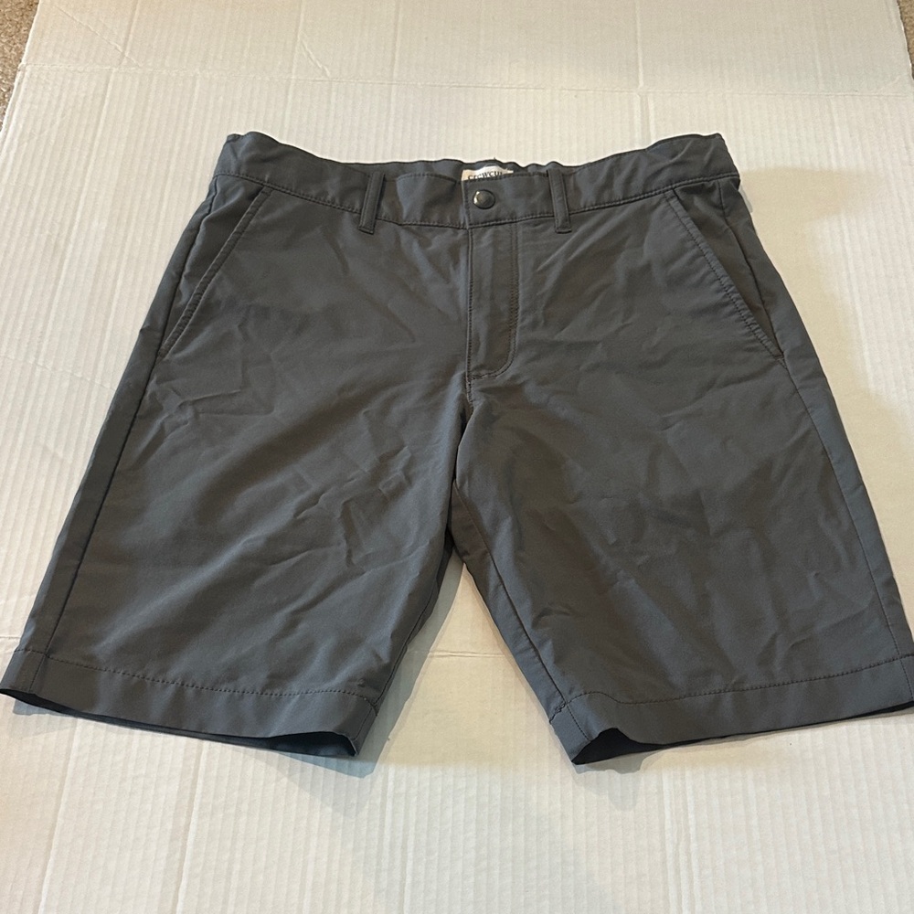 Crewcuts Boys Charcoal Performance Shorts